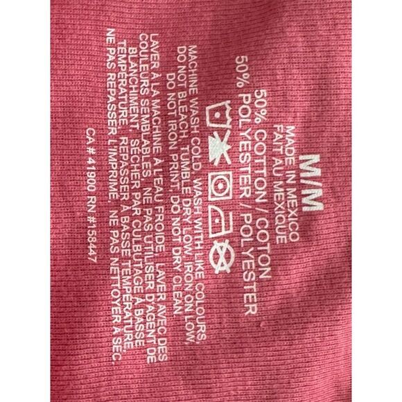 Nordstrom Women's Pink Malibu Surfing Society Graphic T-Shirt Size M - Picture 4 of 4